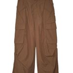 Halara NWT S High Waisted Multi Pockets Wide Leg Casual Cargo Pants Hiking Nylon Photo 0