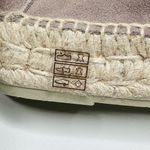 Anthropologie NWOB Manebi Women’s Grey Suede Flat Espadrilles Shoes Loafers Photo 9