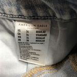 American Eagle 💛 Curvy Hi-Rise Jegging Light Sz 24 Photo 9