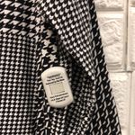 Cheap Monday  black white houndstooth plaid long sleeve size‎ M *read Photo 2