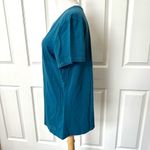 Life is Good blue pink flower graphic t shirt Photo 2