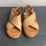 Nine West Angie Criss Cross Band Buckle Sandal Size 9.5 Photo 2