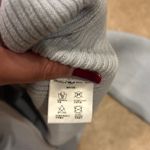 Brandy Melville Cropped Ribbed Sweater light blue gray Photo 3