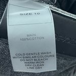 Maniere De Voir  Line Art Mom Jeans Black 10 Photo 14