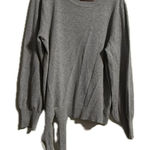Vera Wang Simply Vera  Gray Asymmetrical Sweater‎ Photo 0