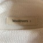 Woolovers 100% Organic Cotton High Neck Guernsey Jumper Roll Neck Knit Sweater Photo 3