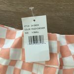 WAYF Where are you from Checkered peach short with love Photo 7