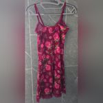 Victoria's Secret NWOT Sexy Little Things Pink Rose Ruffle Chemise Slip Dress S Photo 1