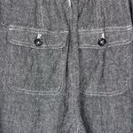 Maurice's Women Pants Small High Rise Linen Blend Sailor Nautical Minimalist Boho Photo 5