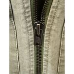 ZARA  Green Cotton Military Jacket M Photo 4