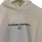 Gildan Alabama Football #18 text when you are champs white hoodie XL Photo 1