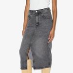 Isabel Marant ππ Etoile Tilauria Gray Denim Midi Skirt FR 38 Photo 0