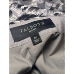 Talbots Petites Womens Gray Skirt Pencil Animal Print Career Work Outfit Size 6P Photo 6