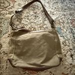 Myra Bag Canvas Leather Shoulder Bag Boho Southwestern Tote Purse Brown Photo 4