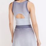 Madewell NWT MWL Flex Cutout-Back Tank in Ombré Print Workout Top Bra Photo 0