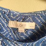 Loft  small petite blue top Photo 3