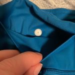 Lululemon Fast Free HR Crop 19”L Reflective Size 6 Blue Lagoon leggings Photo 4