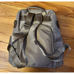 Womens Travel Beige Gray Backpack New Photo 4