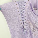 NWT We are HAH Spinster Reversible Lace Bodysuit Lavender Purple Size XL NEW Photo 4