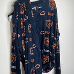 NFL Chicago Bears Football Onsie Footed Soft Fleece Unisex Pajamas Photo 6