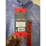 Active USA Kirkland Active Pullover Women M Thumbhole Quarter Zip Sweatshirt Purple Photo 4