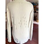 Rubbish  NWOT Long Sleeve Pullover Cotton Distressed  Sweater Womens M‎ Photo 5