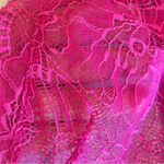 Victoria's Secret VICTORIA’S SECRET Hot Pink Magenta Lace Slip Nighty Dress‎ Negligee Medium NWOT Photo 9