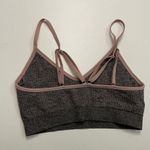 ECHT Sports Bra Textured No Padding Unlined Sweet Heart Neckline Pink Black Grey Photo 2