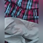 Rose pink plaid skirt Size M Photo 8