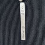 Lululemon  Ribbed Knit Cropped Tank Top Black Photo 4