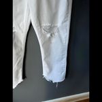 Free People size 29 White Distressed Boyfriend Jeans Photo 5