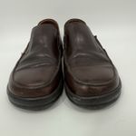 Birkenstock  Footprints Womens Brown Leather Loafers Slip On Shoes 37 / 6-6.5 Photo 2