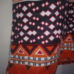 Chesley M Orange Striped Retro Maxi Dress Size M Photo 2