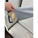 Calypso St. Barth Blue Lace Detail Cardigan Size Medium 100% Linen Photo 5