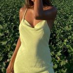 Princess Polly Cheri Mini Dress in Green Photo 0