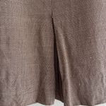 Christian Dior 1980’s Suit Pencil Skirt, Brown, Size 4 Photo 0