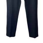 Ann Taylor  Womens Pants Size 8 Blue Mid Rise Straight Leg Hook Eye Close Career Photo 4
