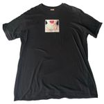 Supreme  Girl Necklace Lips Black Tee Shirt Large Graphic Tee Photo 0