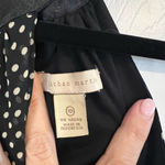 Jonathan Martin  Black and White Polka Dot Dress Sleeveless Knee length Photo 4