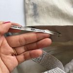 ZARA : MARBLE EFFECT PRINT WAXED PANTS SLIM JEANS Photo 8