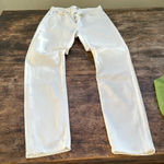 Ralph Lauren  Polo The Callen high rise white jeans NWT size 27 Buttonfly Photo 2