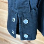 Resistol Sherry Cervi Women's Pearl Snap Button Down Shirt, Black, Size Medium Black Photo 2