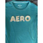 Aeropostale  Women's Vintage Blue T Shirt  2000s Y2K Twilightcore Medium Photo 1