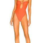 Tularosa  Cambri One Piece in Blazing Orange Small New Womens Swimsuit Photo 0