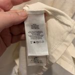 Eddie Bauer Women's Ruffle Cami Ivory Size Large Cotton Silk Minimalist Photo 5