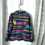 Vintage Tantrums Denim Patchwork Shacket button down Floral Boho jacket Size 1X Photo 7