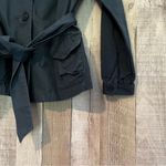 Old Navy *Stylish Dark Gray Belted Jacket  Size Small Casual Chic Photo 6