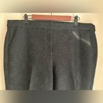 Chico's Chico’s Black Floral Lace Jacquard Knit Stretch Cropped Ankle Pants 3 XL/16 Photo 3