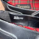 Demonia MJ-115 Black Leather Mary Jane Shoes Womens 7 Star Embellished Gothic Photo 4