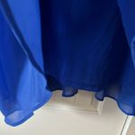 Romans women’s plus size fancy wedding holiday blue 3/4 sleeve dress 24W Photo 4